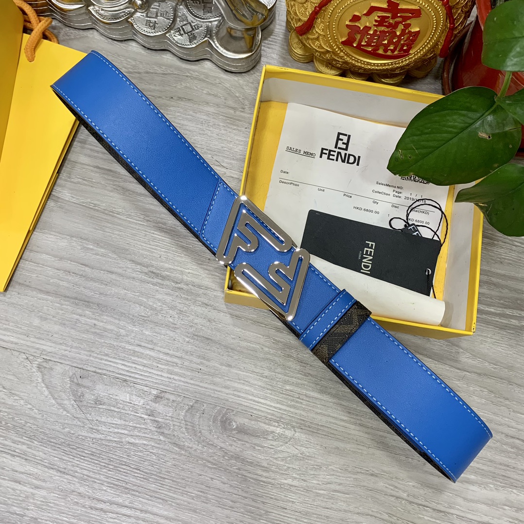 FENDI芬迪专柜同款宽4.0CM双