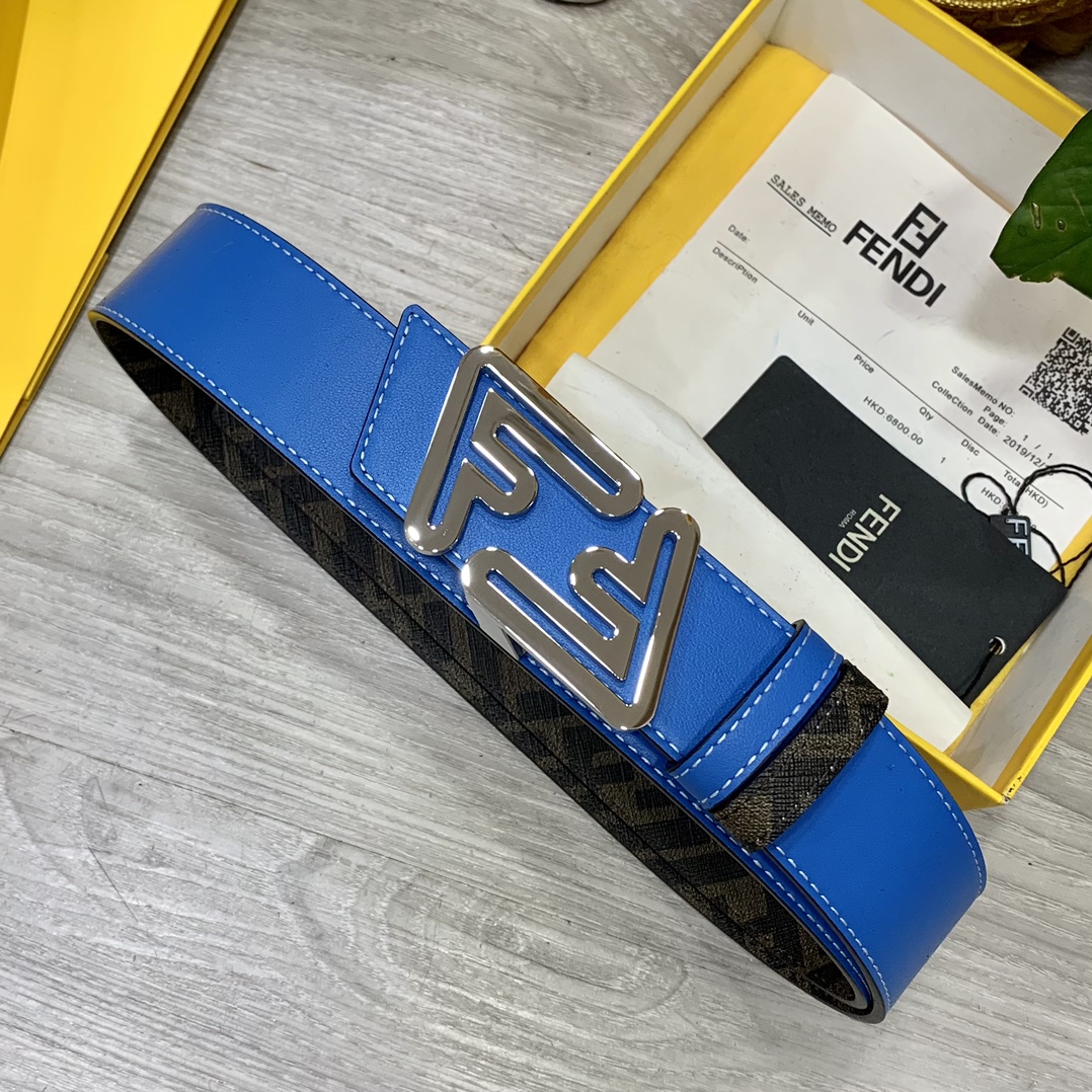 FENDI芬迪专柜同款宽4.0CM双