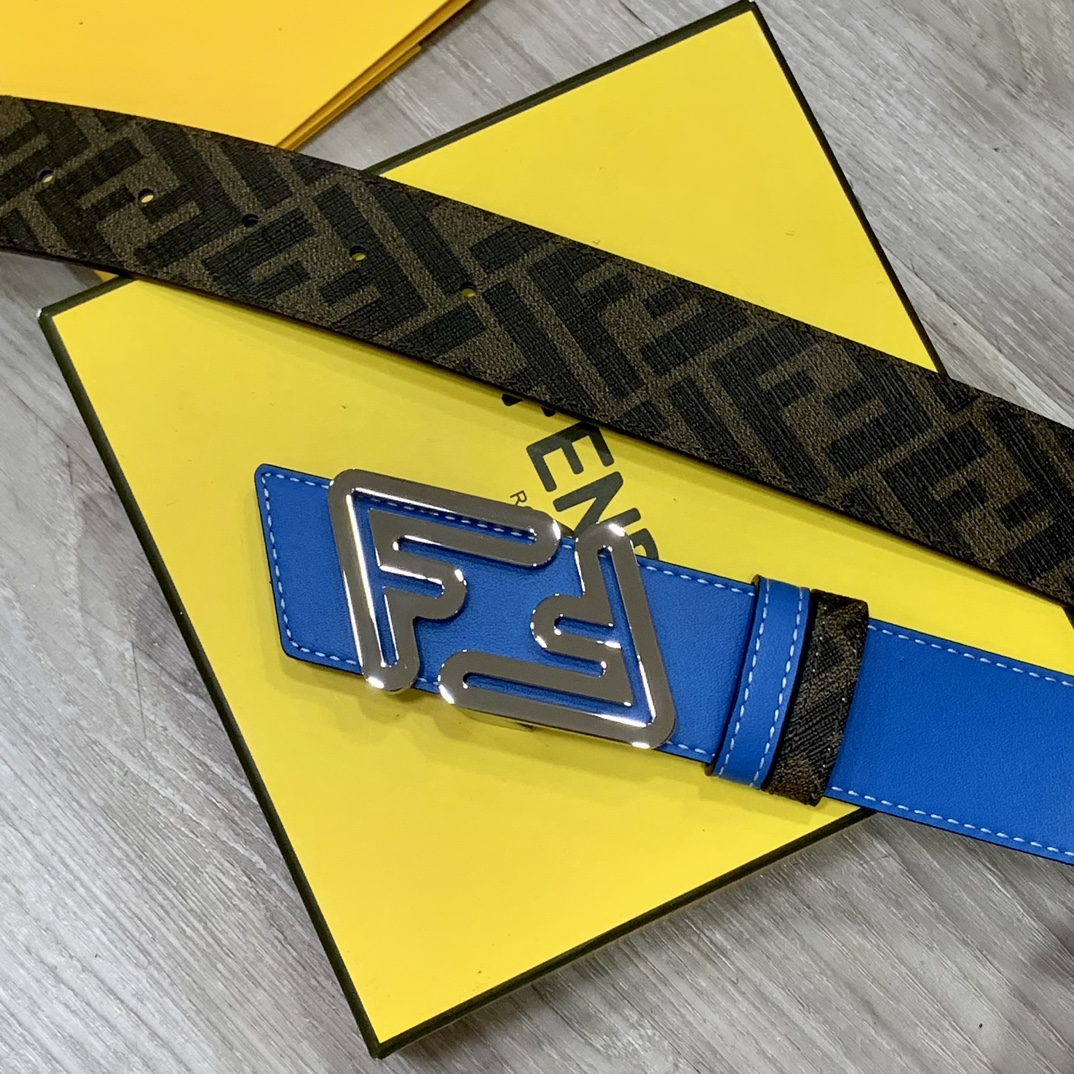 FENDI芬迪专柜同款宽4.0CM双