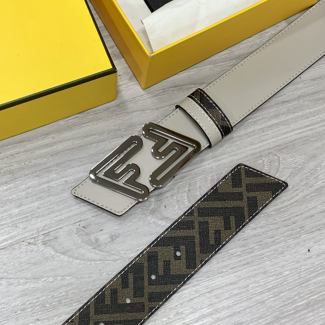 FENDI芬迪专柜同款宽4.0CM双