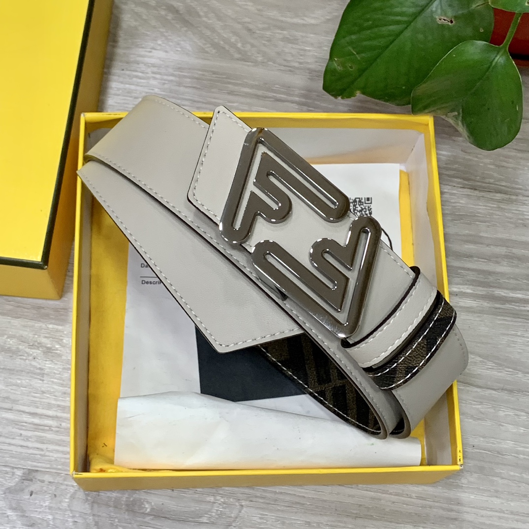 FENDI芬迪专柜同款宽4.0CM双