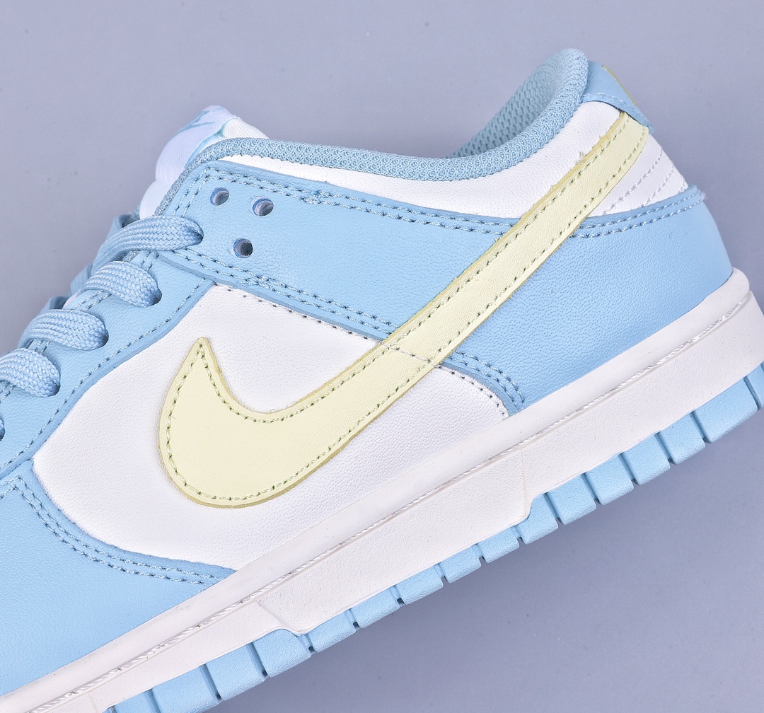 200 Nike Dunk Low ”Citron Tint” 马卡龙 冰淇淋配色 SB低帮运动休闲板鞋 DD1503-123