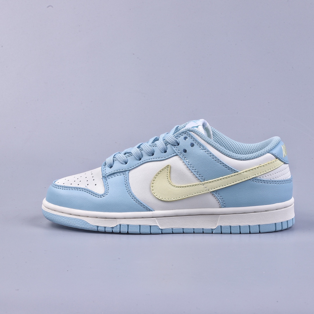 200 Nike Dunk Low ”Citron Tint” 马卡龙 冰淇淋配色 SB低帮运动休闲板鞋 DD1503-123