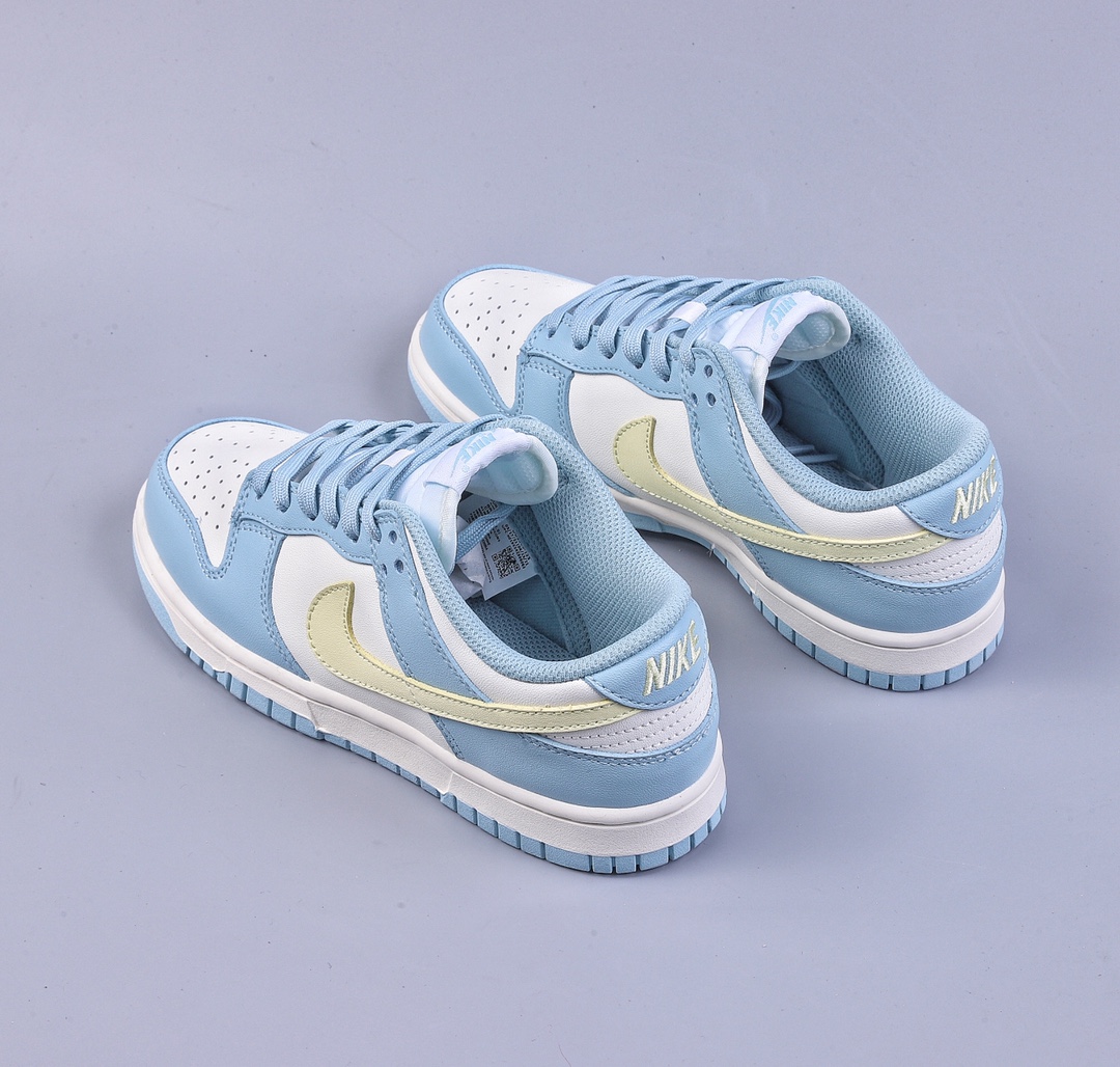 200 Nike Dunk Low ”Citron Tint” 马卡龙 冰淇淋配色 SB低帮运动休闲板鞋 DD1503-123