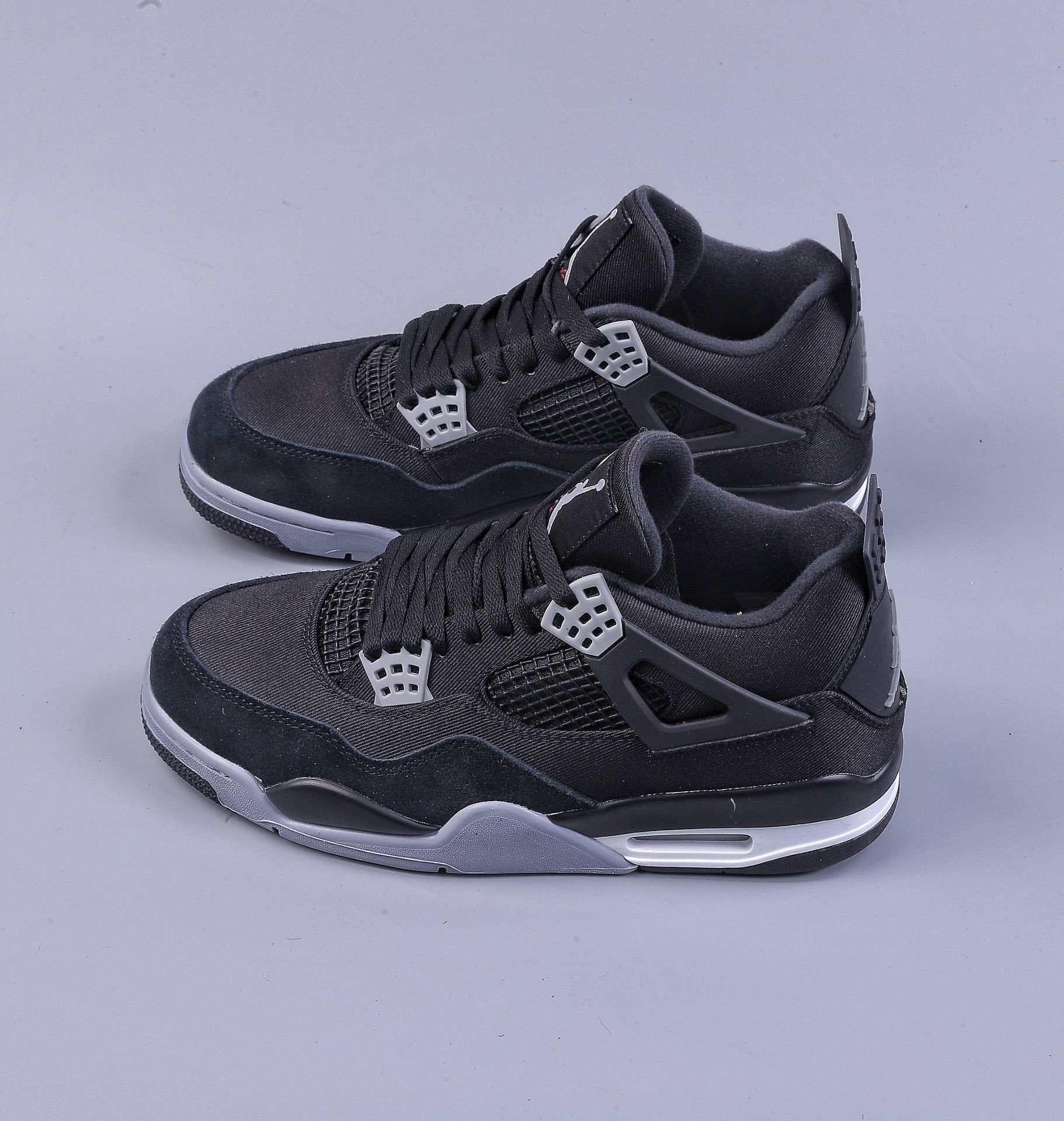 260 加强性价比Air Jordan 4 Retro ”Olive Canvas” AJ4 乔4黑灰牛仔 DH7138-006