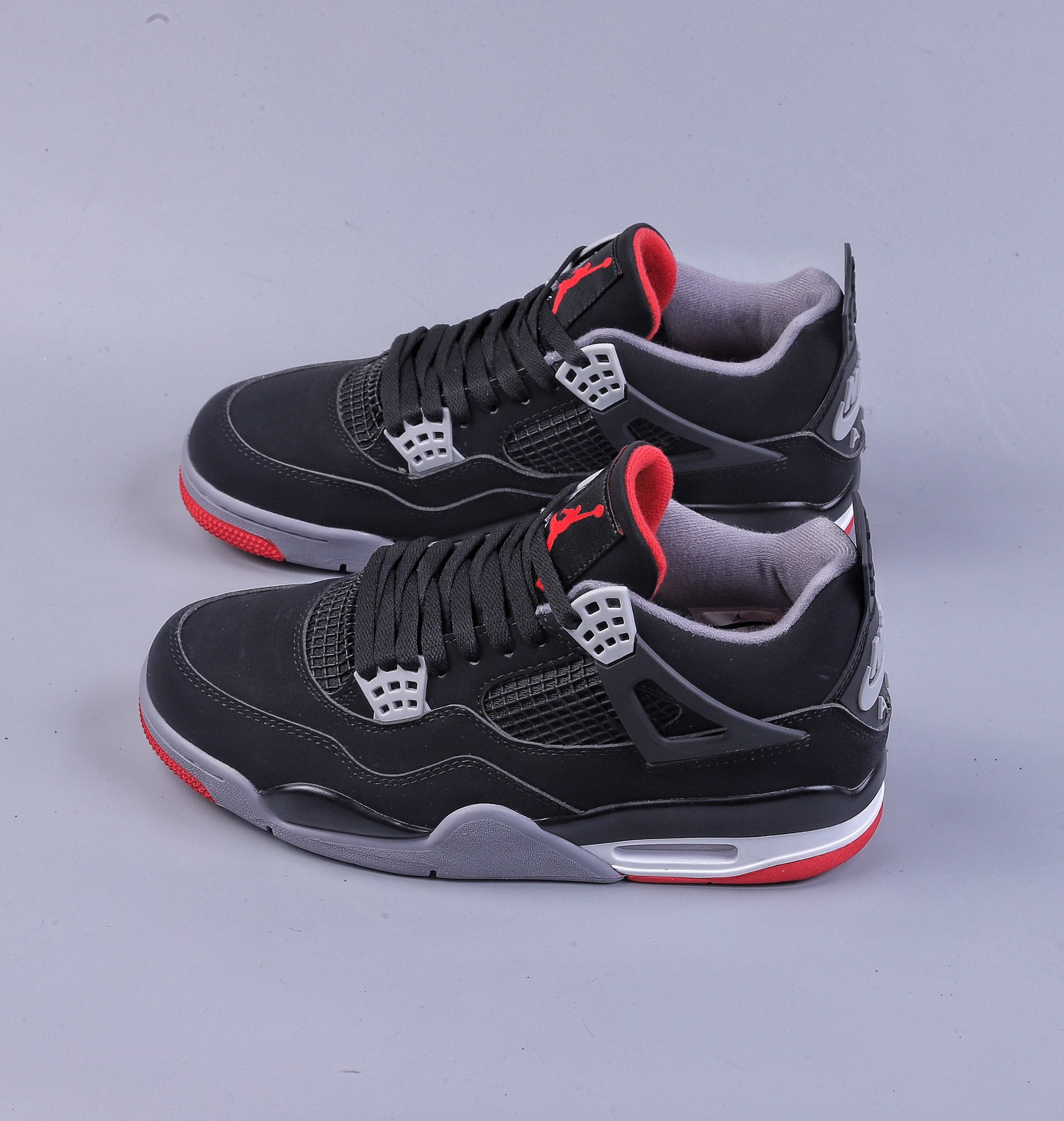 260 加强性价比Air Jordan 4 Retro “Bred” 新黑红复刻版  308497-060