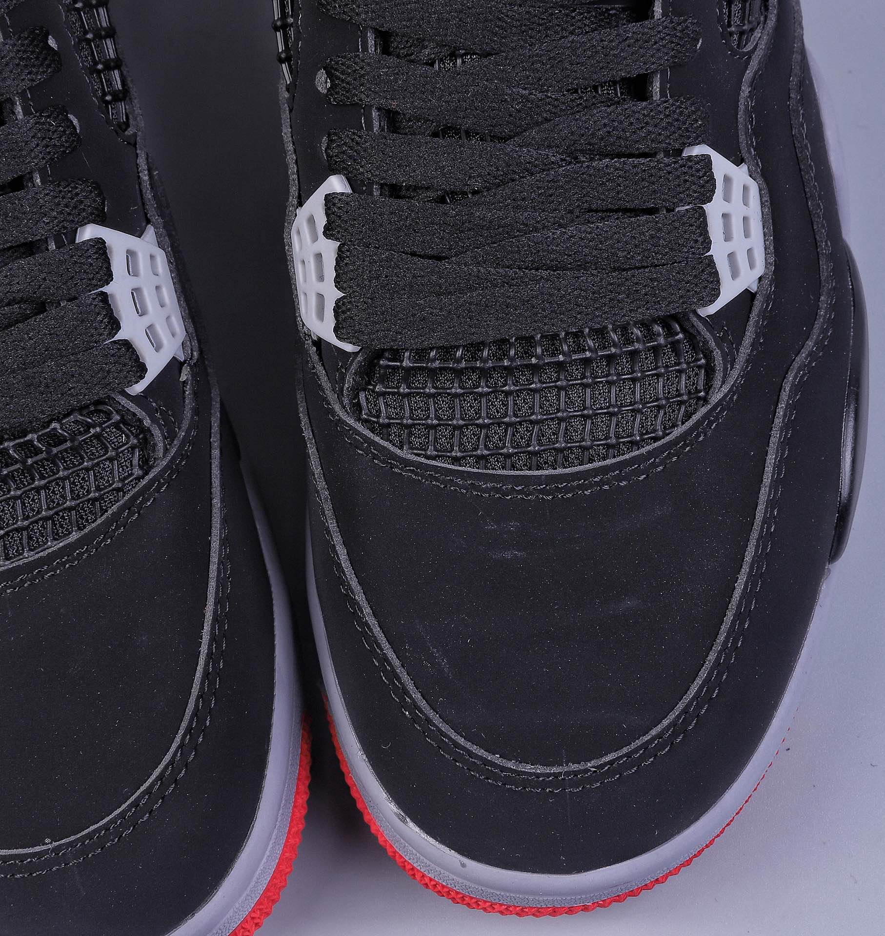 260 加强性价比Air Jordan 4 Retro “Bred” 新黑红复刻版  308497-060
