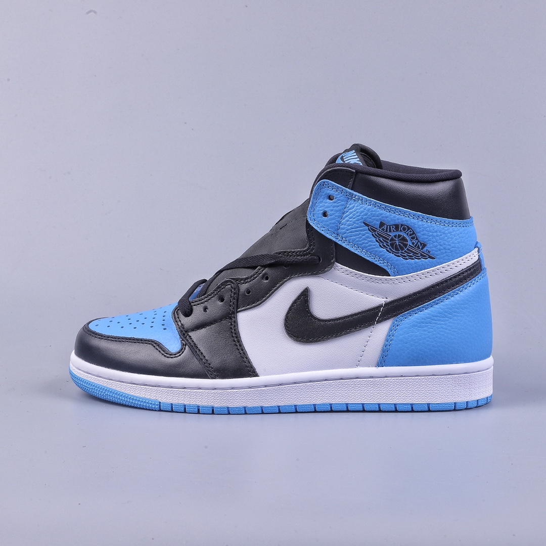 280 W版Air Jordan AJ1 Retro High 北卡蓝黑脚趾 DZ5485-400