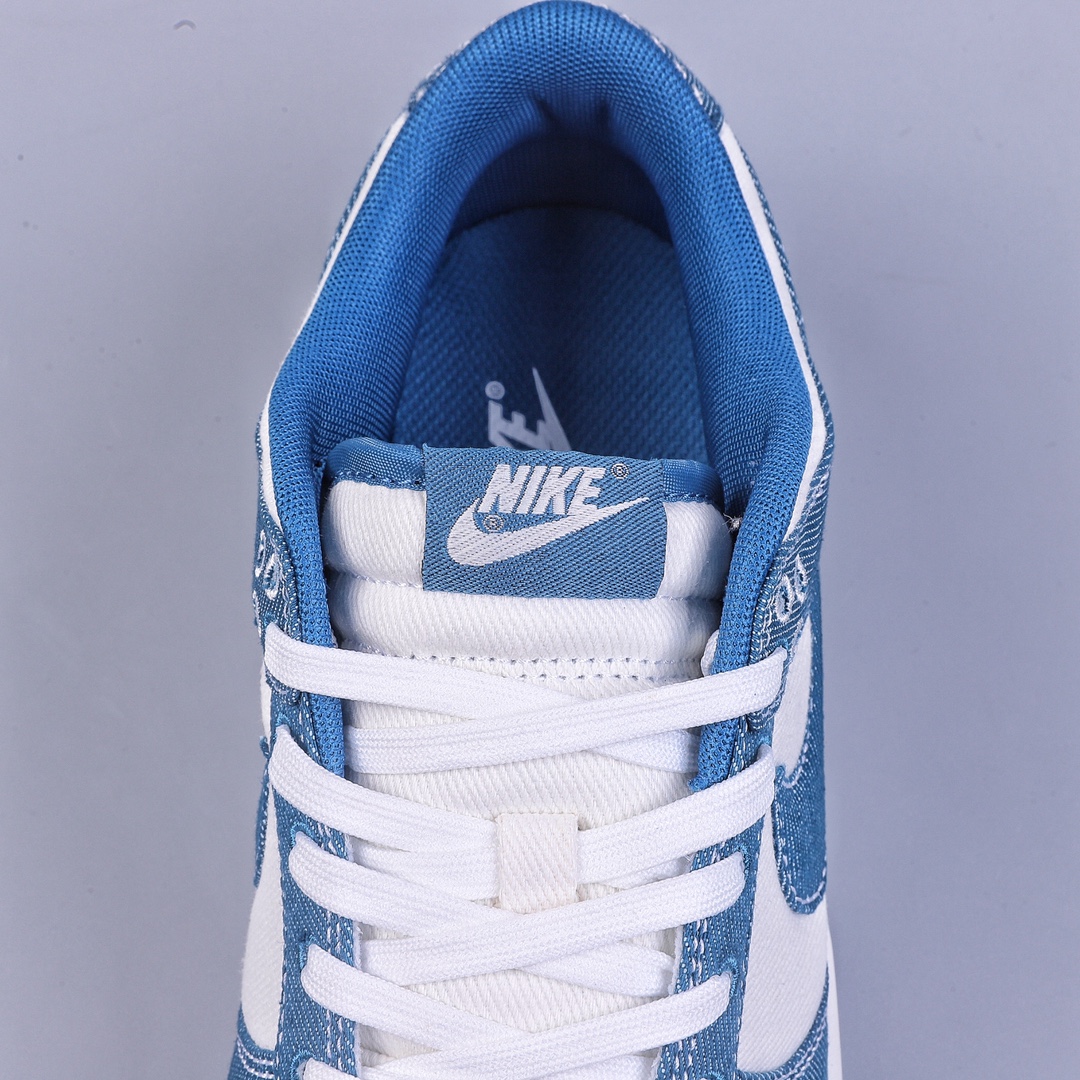 Z version of Nike Dunk Low SB white and blue sashimi embroidery DV0834-101