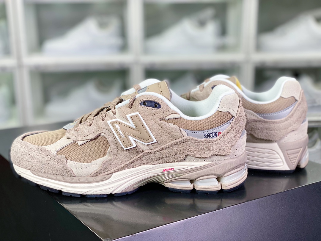 [NBNew Balance] ML2002 series retro dad style casual sports jogging shoes ”Desert Brown Distressed Rag” M2002RDJ