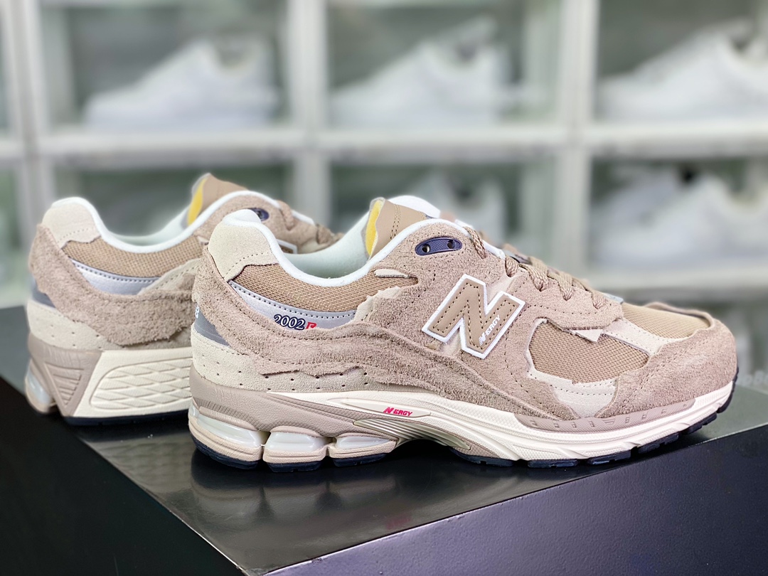 [NBNew Balance] ML2002 series retro dad style casual sports jogging shoes ”Desert Brown Distressed Rag” M2002RDJ