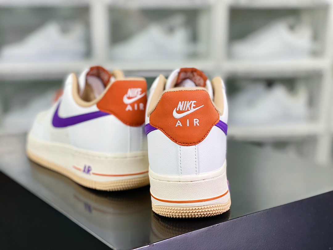 Air Force 1'07 Low ”White Beige/Orange Purple” Air Force 1 low top YY3188-102