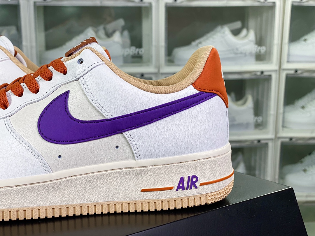 Air Force 1'07 Low ”White Beige/Orange Purple” Air Force 1 low top YY3188-102