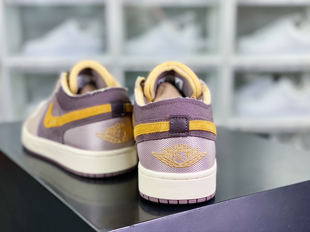 Air Jordan 1 Low SE Craft”Inside Out/Brown Yellow ”AJ1 Jordan Generation ”Deconstructed Brown Yellow” DN1635-200