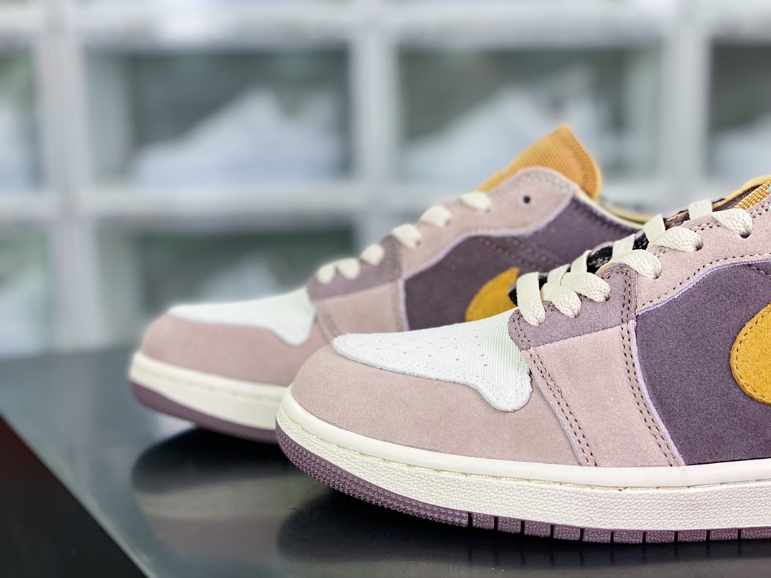 Air Jordan 1 Low SE Craft”Inside Out/Brown Yellow ”AJ1 Jordan Generation ”Deconstructed Brown Yellow” DN1635-200