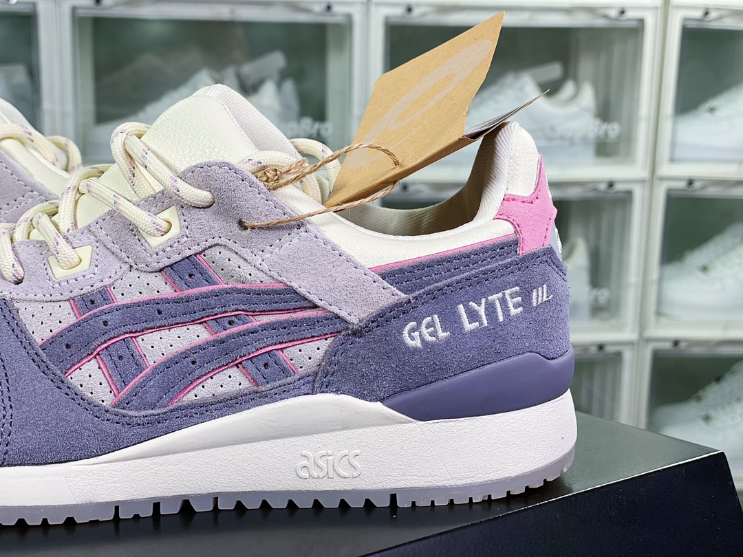 END x 【Asics】 Gel-Lyte III OG ”Pearl” 3rd Generation ”Co-branded Dark Gray Light Gray Powder” 1191A356-500