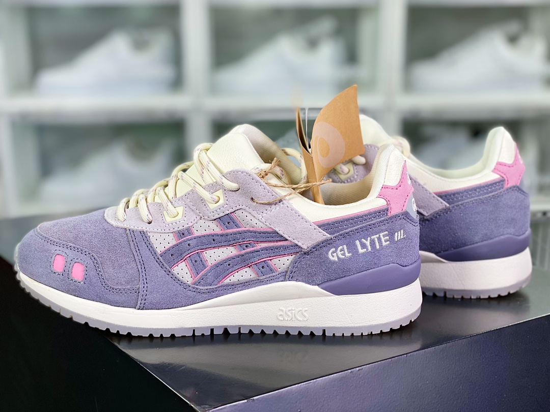 END x 【Asics】 Gel-Lyte III OG ”Pearl” 3rd Generation ”Co-branded Dark Gray Light Gray Powder” 1191A356-500