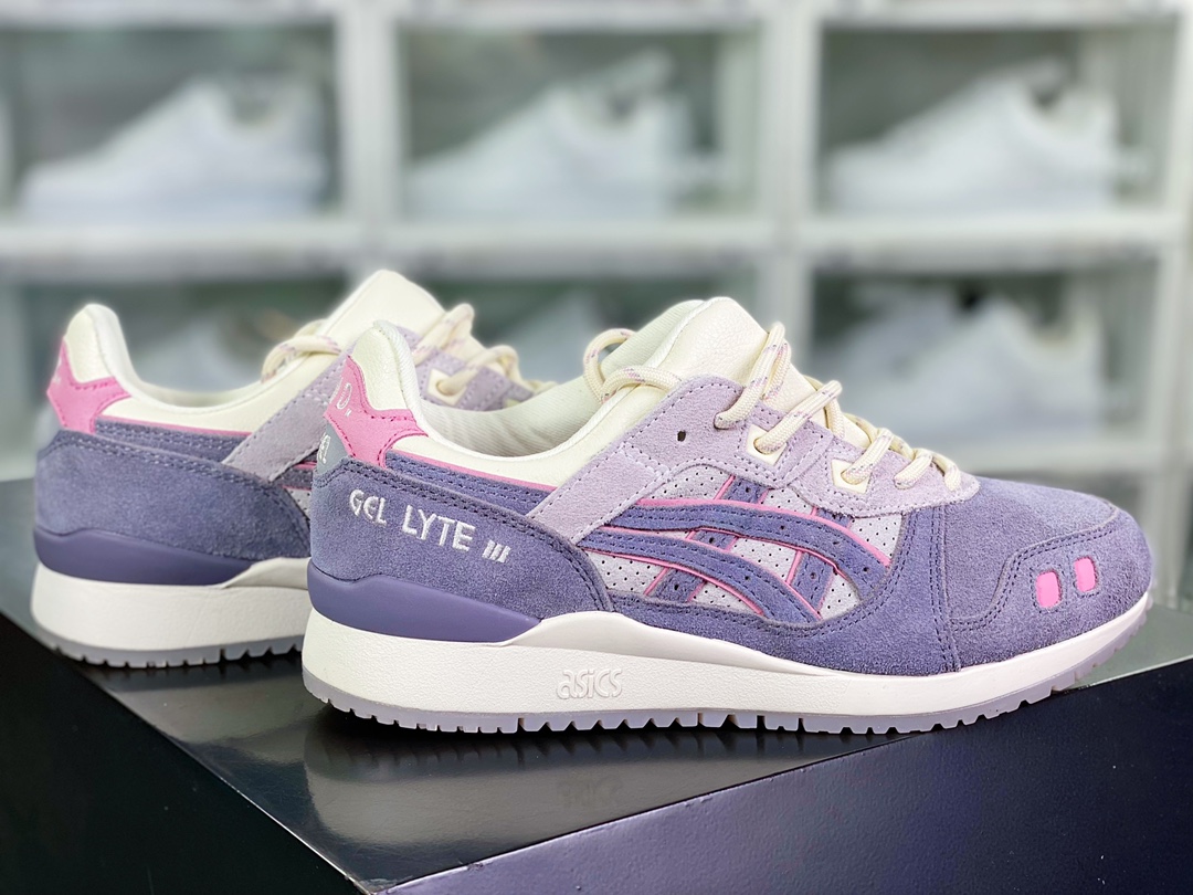 END x 【Asics】 Gel-Lyte III OG ”Pearl” 3rd Generation ”Co-branded Dark Gray Light Gray Powder” 1191A356-500