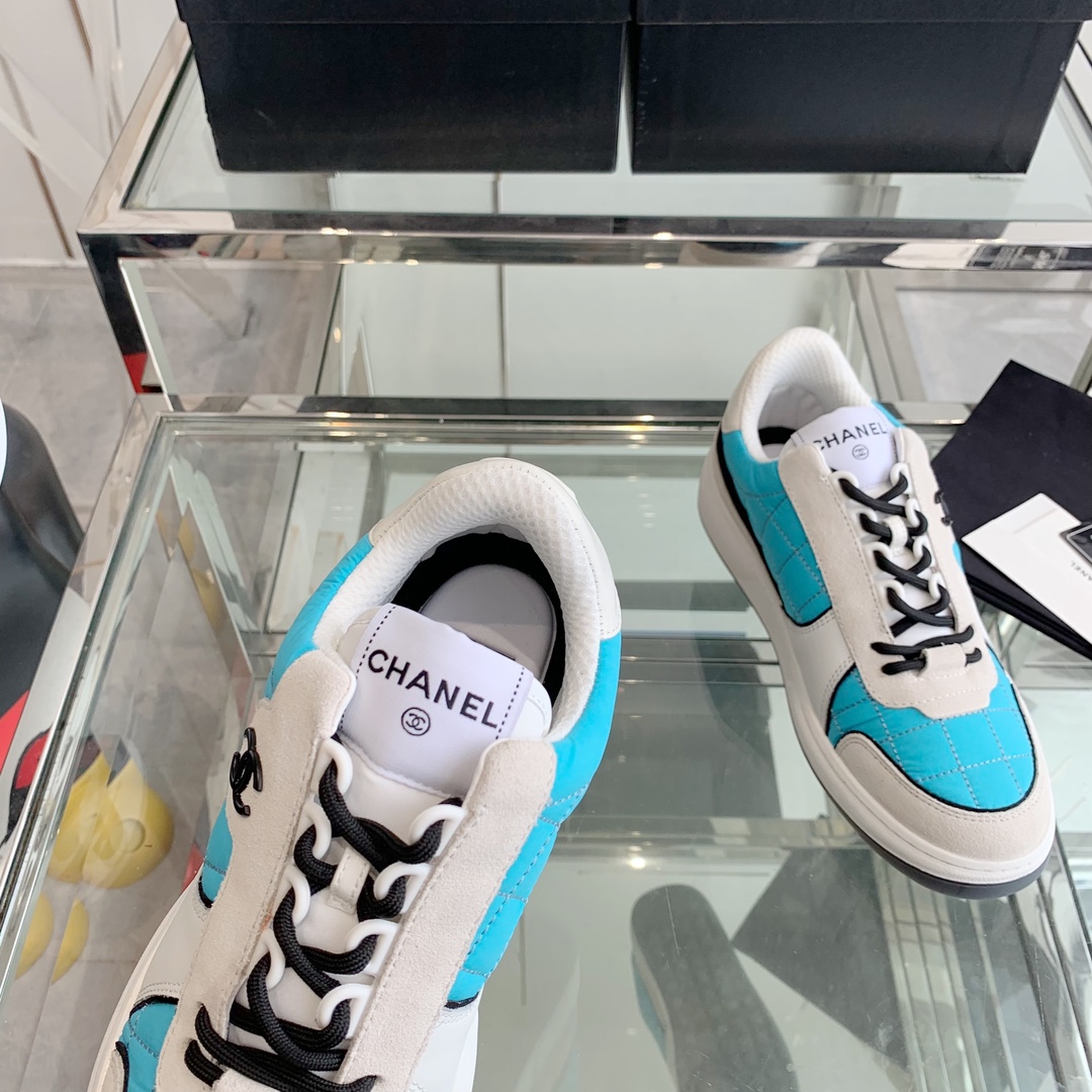 CHANEL23C运动鞋️️经典黑白