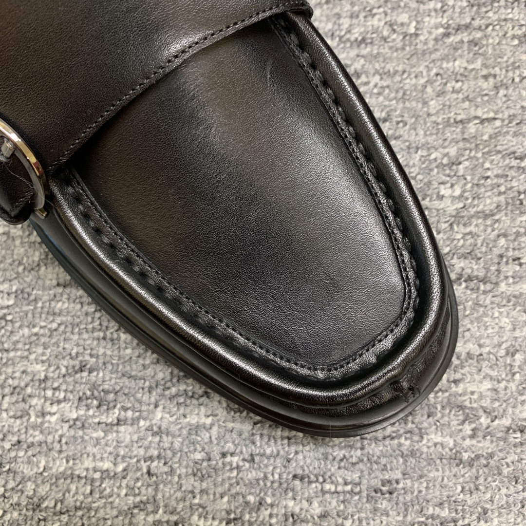 Ferragamo Style Leather Men's Shoes Men's Shoes Men's Shoes detail image 8 from source 783384