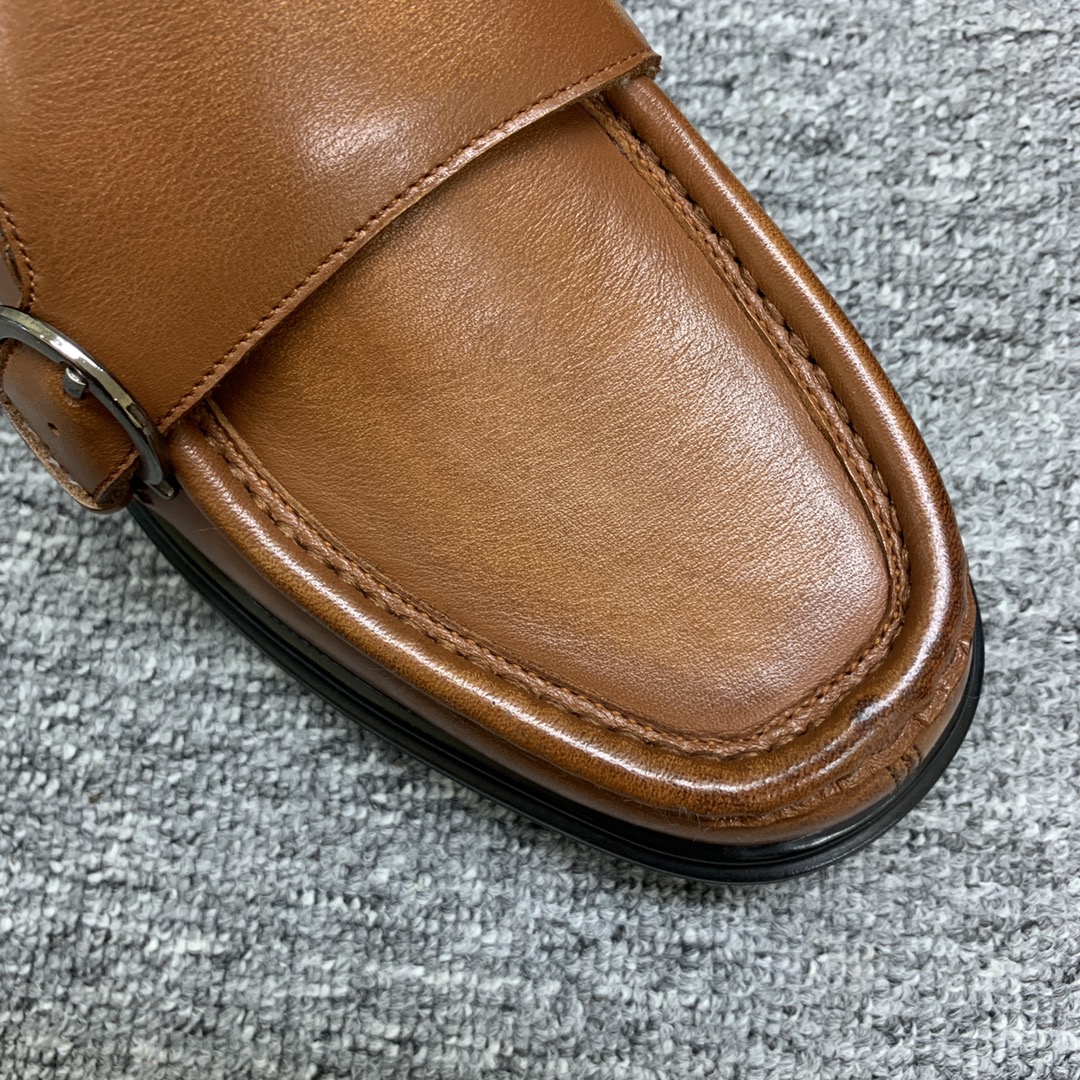 Ferragamo Style Leather Men's Shoes Men's Shoes Men's Shoes detail image 8 from source 783372