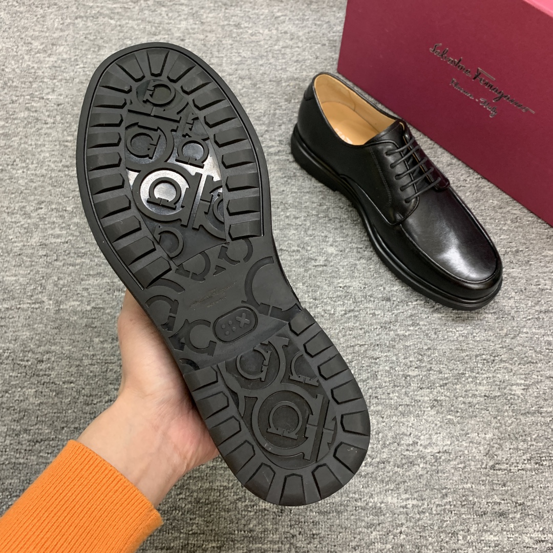 Ferragamo Style Leather Men's Shoes Men's Shoes Men's Shoes detail image 7 from source 783377