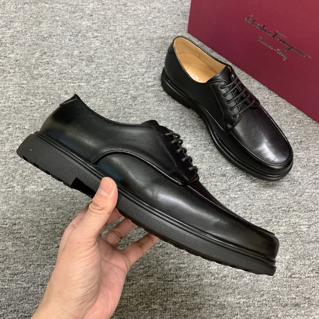 Ferragamo Style Leather Men's Shoes Men's Shoes Men's Shoes detail image 5 from source 783377