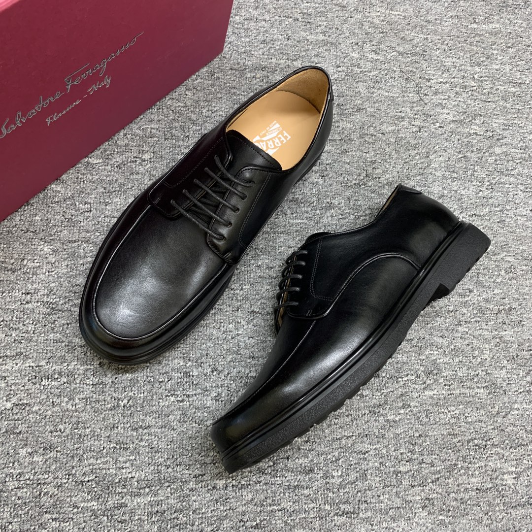 Ferragamo Style Leather Men's Shoes Men's Shoes Men's Shoes detail image 6 from source 783377
