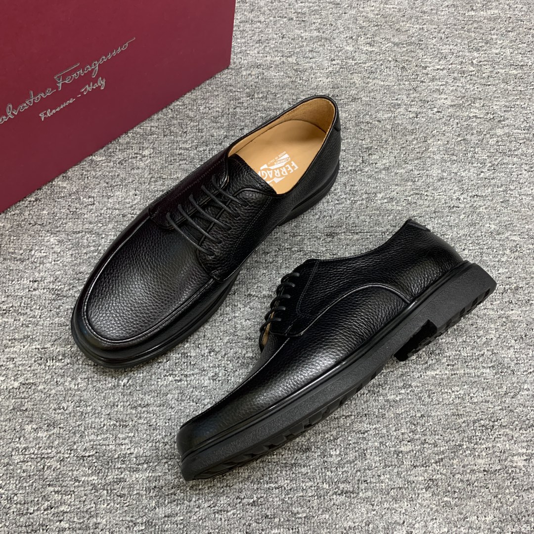 Ferragamo Style Leather Men's Shoes Men's Shoes Men's Shoes detail image 6 from source 783379