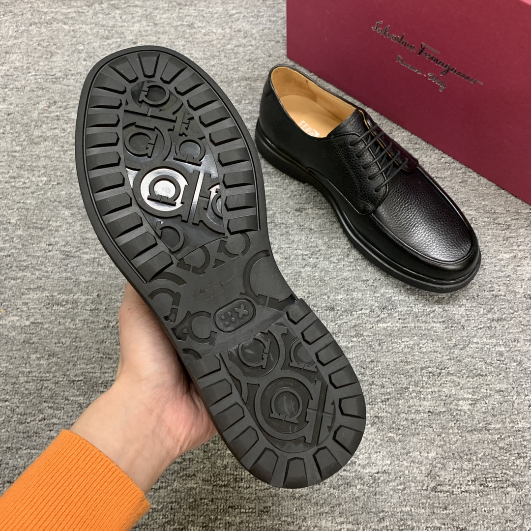 Ferragamo Style Leather Men's Shoes Men's Shoes Men's Shoes detail image 7 from source 783379