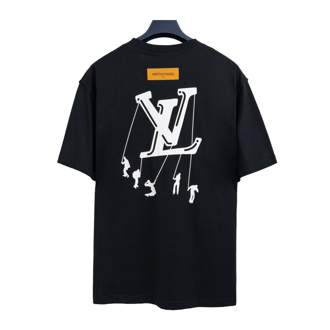 170 LOUIS VUITTON*路易威登LV2023伞兵人物短袖T恤