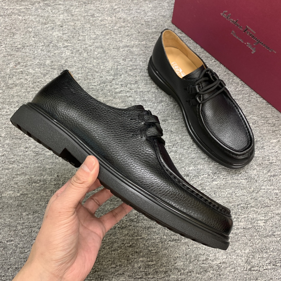 Ferragamo Style Leather Men's Shoes Men's Shoes Men's Shoes detail image 5 from source 783373