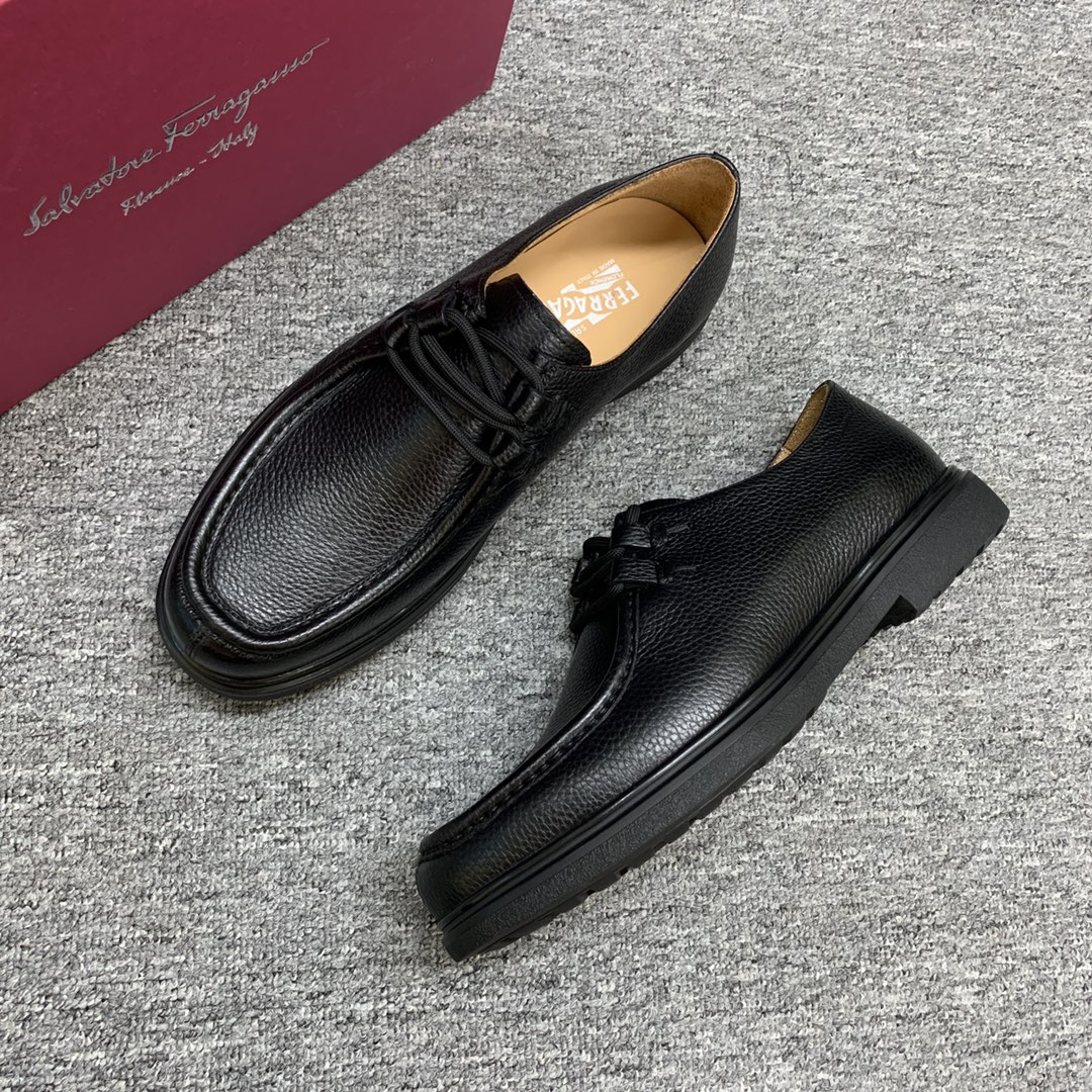 Ferragamo Style Leather Men's Shoes Men's Shoes Men's Shoes detail image 6 from source 783373