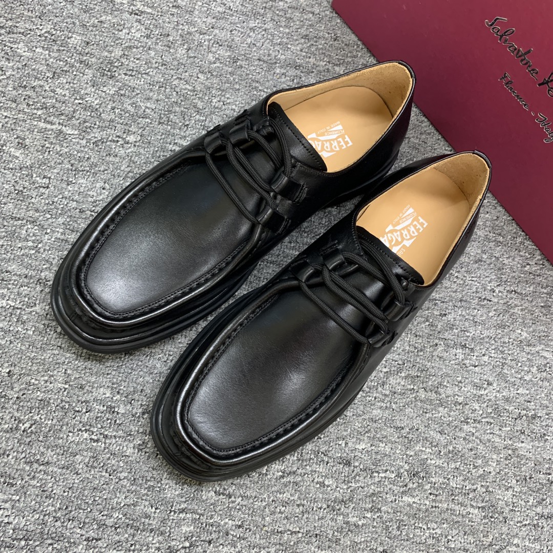Ferragamo Style Leather Men's Shoes Men's Shoes Men's Shoes detail image 3 from source 783374