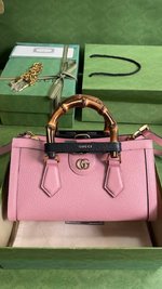 Gucci Diana Crossbody & Shoulder Bags Pink