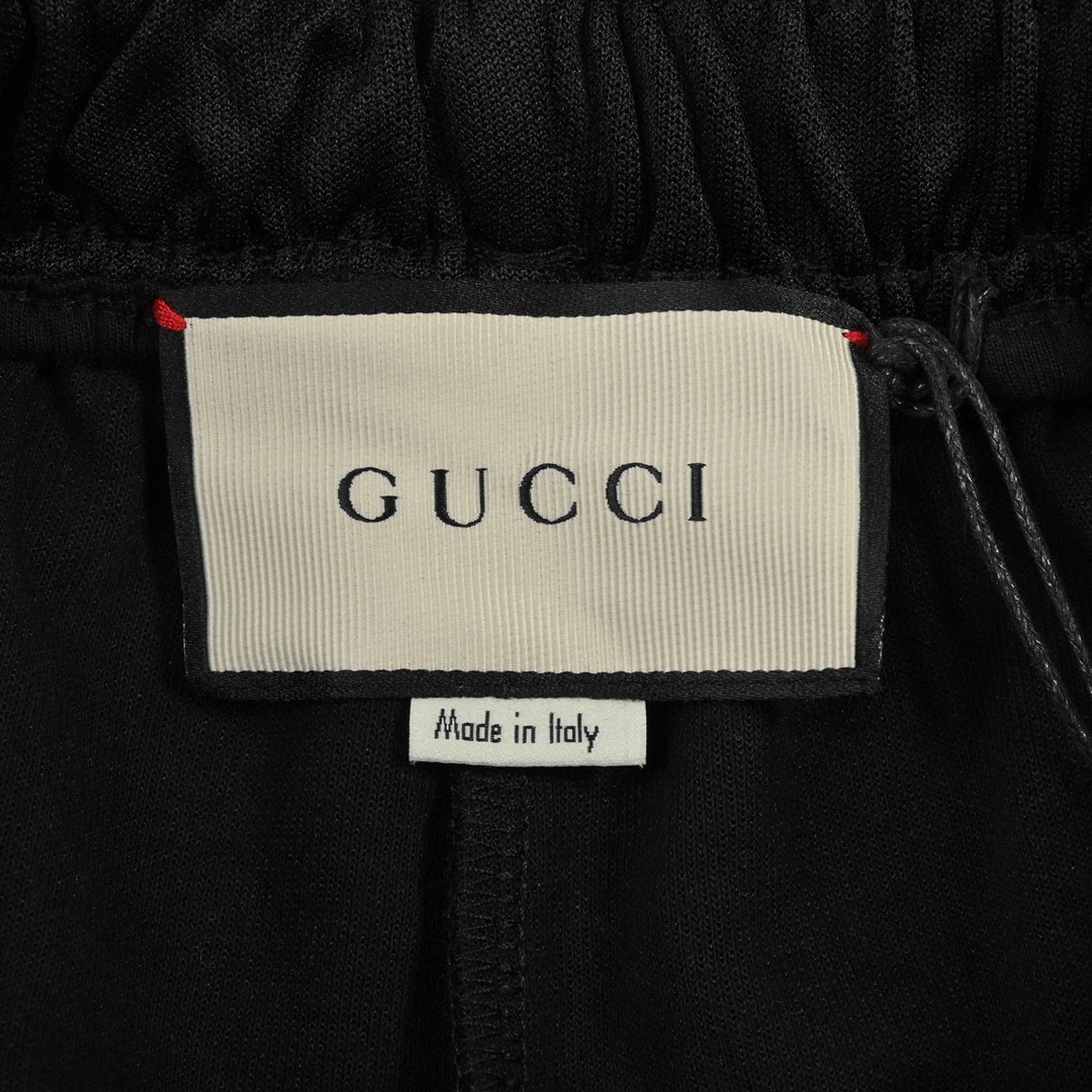 Gucci/古驰20ss侧边双G反光织带短裤