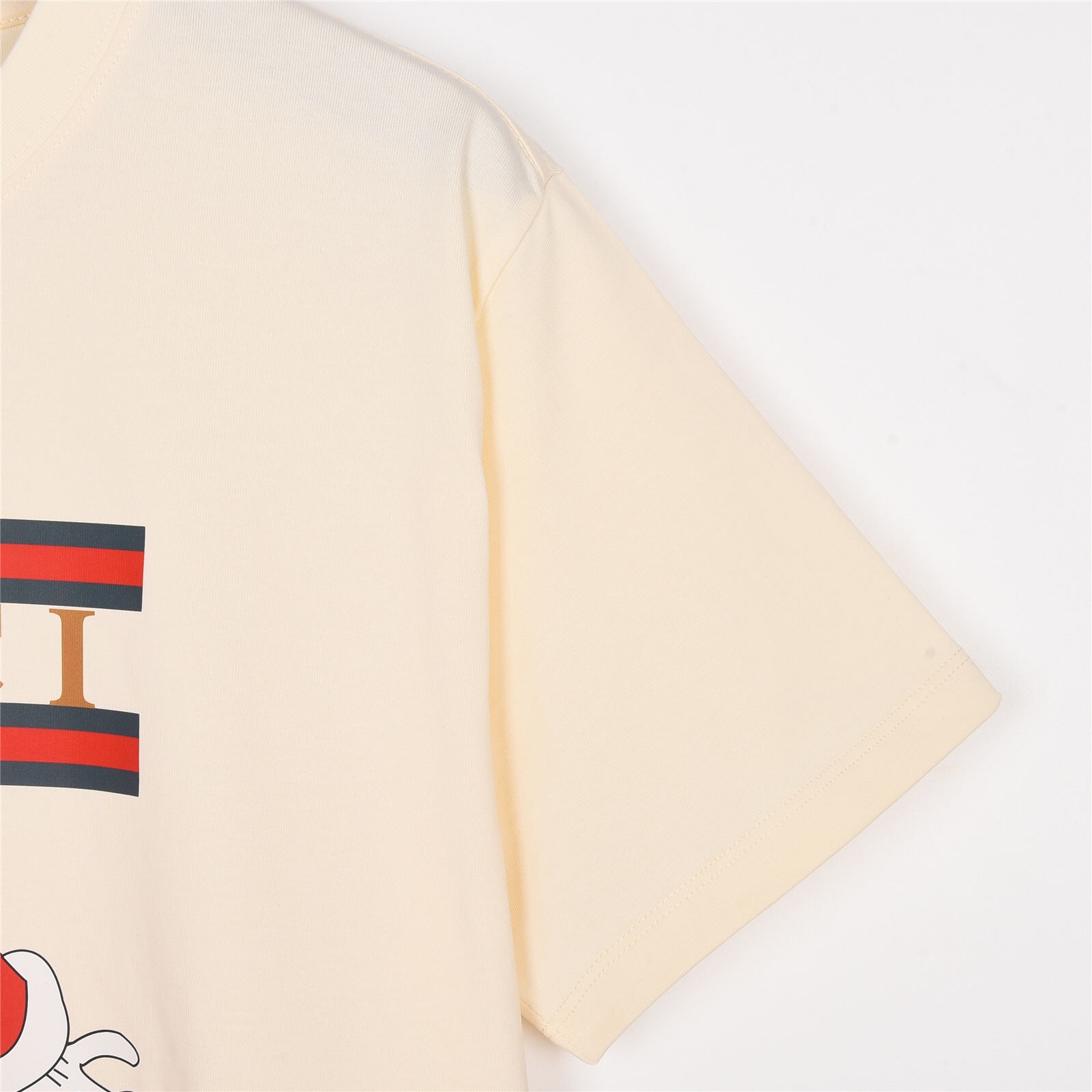 上新170 GUCCI/古驰 23Fw兔年限定圣诞兔印花短袖T恤