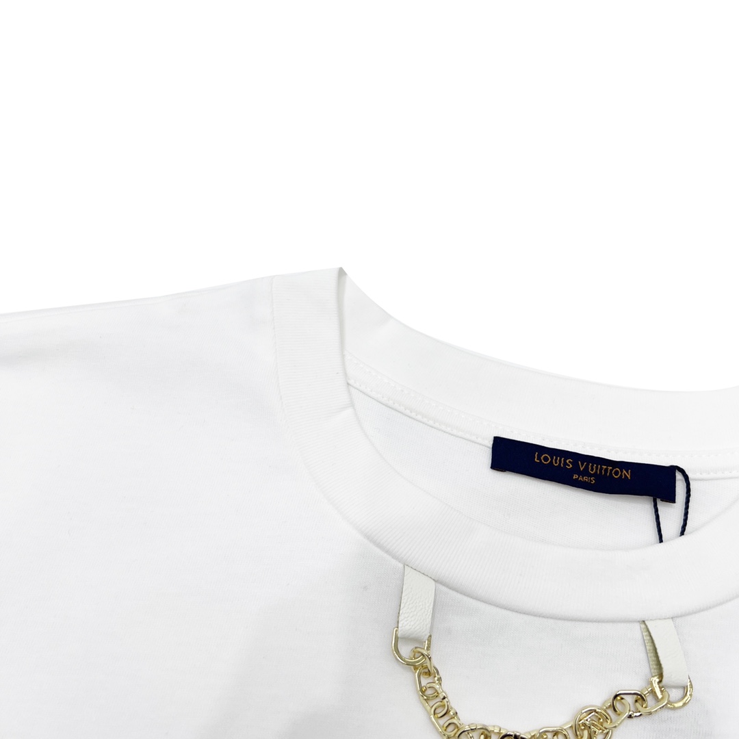 170 Louis Vuitton/路易威登 23ss 单宁牛仔口袋短袖