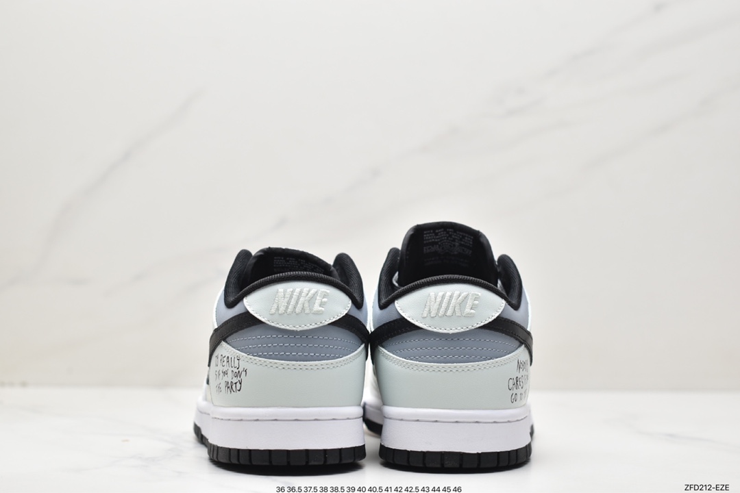 280 官方爆款ID定制 Nike SB Dunk Low 皇冠涂鸦DD3696-255