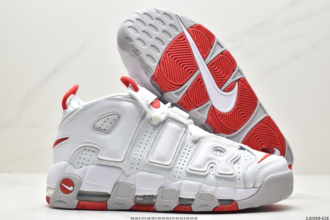 240 耐克Nike Air More Uptempo'96”White/Navy”皮蓬一代系列DX8965-100