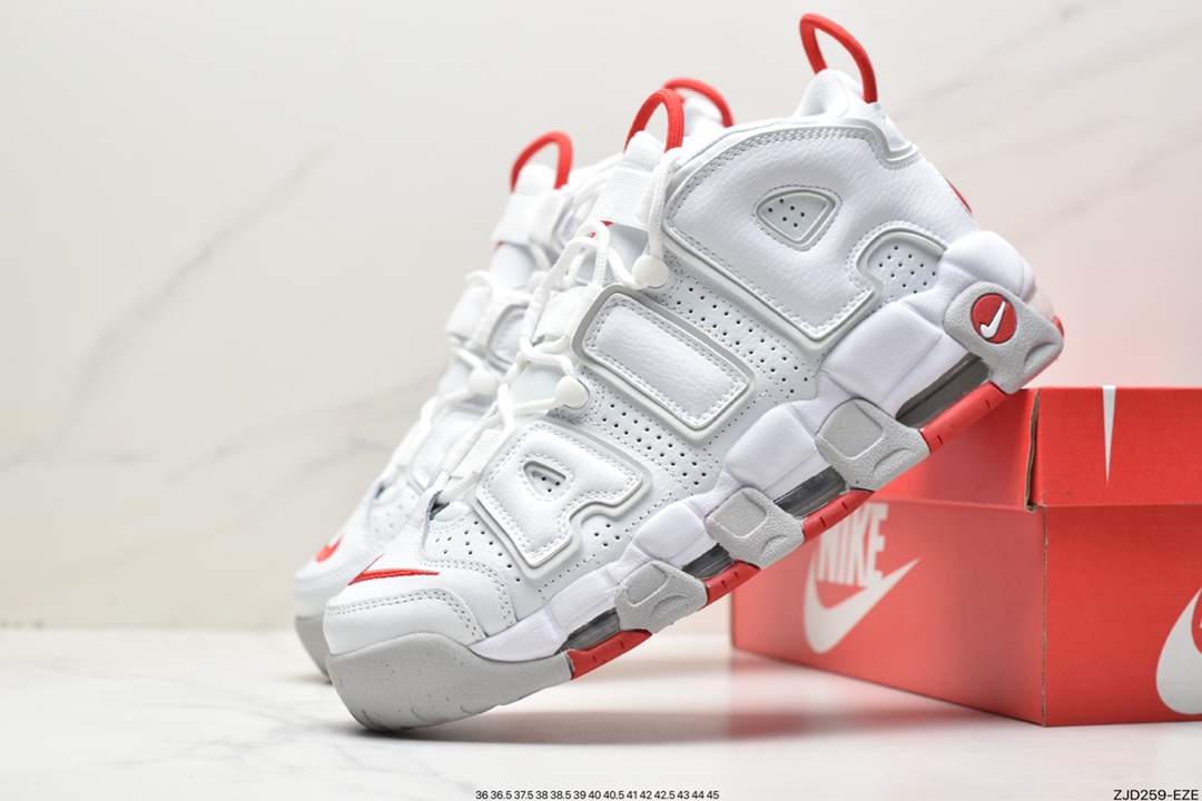 240 耐克Nike Air More Uptempo'96”White/Navy”皮蓬一代系列DX8965-100
