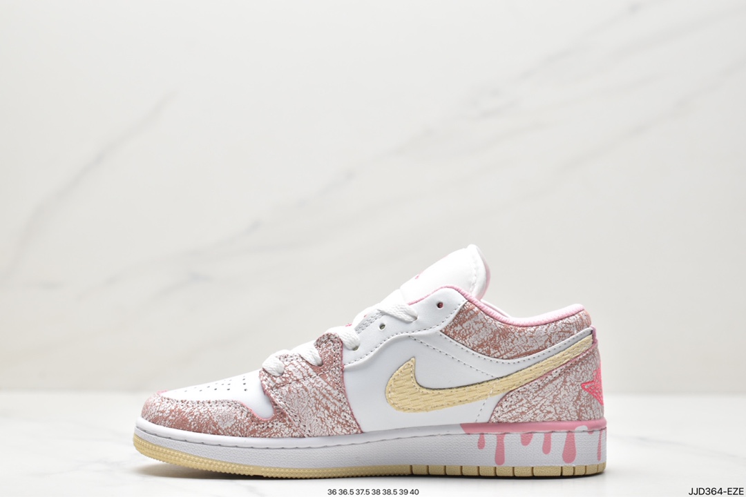 130 耐克Nike Air Jordan 1 Low”White/Obsidian/Indian”AJ1乔丹一代CW7104-601