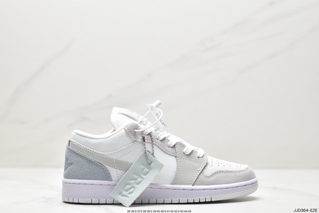 130 耐克Nike Air Jordan 1 Low”White/Obsidian/Indian”AJ1乔丹一代低帮CV3043-100