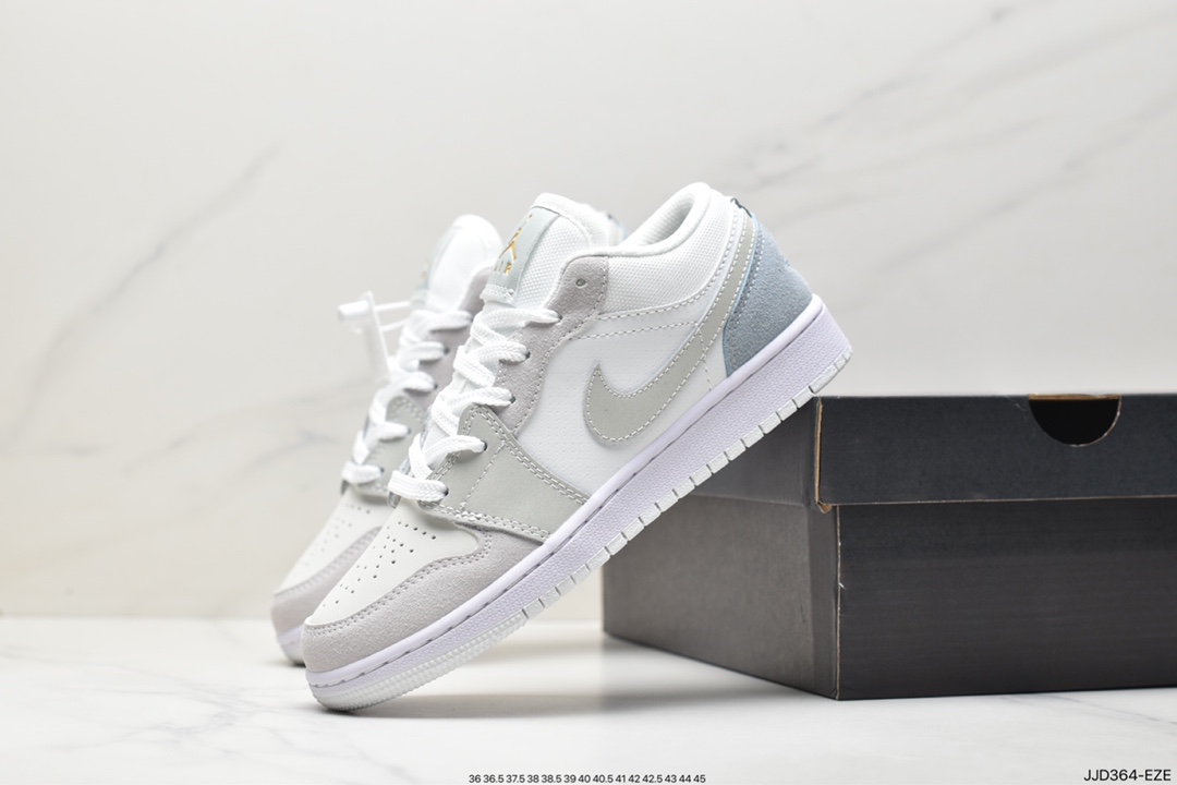 130 耐克Nike Air Jordan 1 Low”White/Obsidian/Indian”AJ1乔丹一代低帮CV3043-100