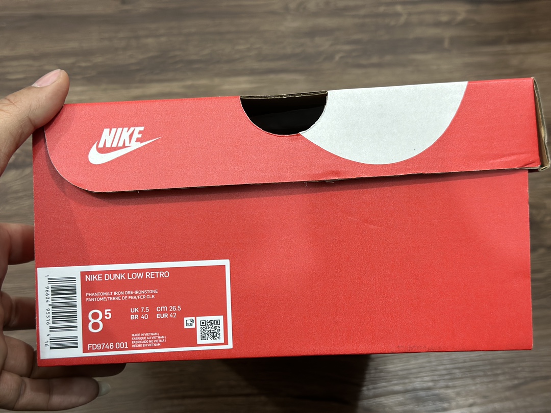 NIKE dunk SB Low 矿石灰 FD9746-001