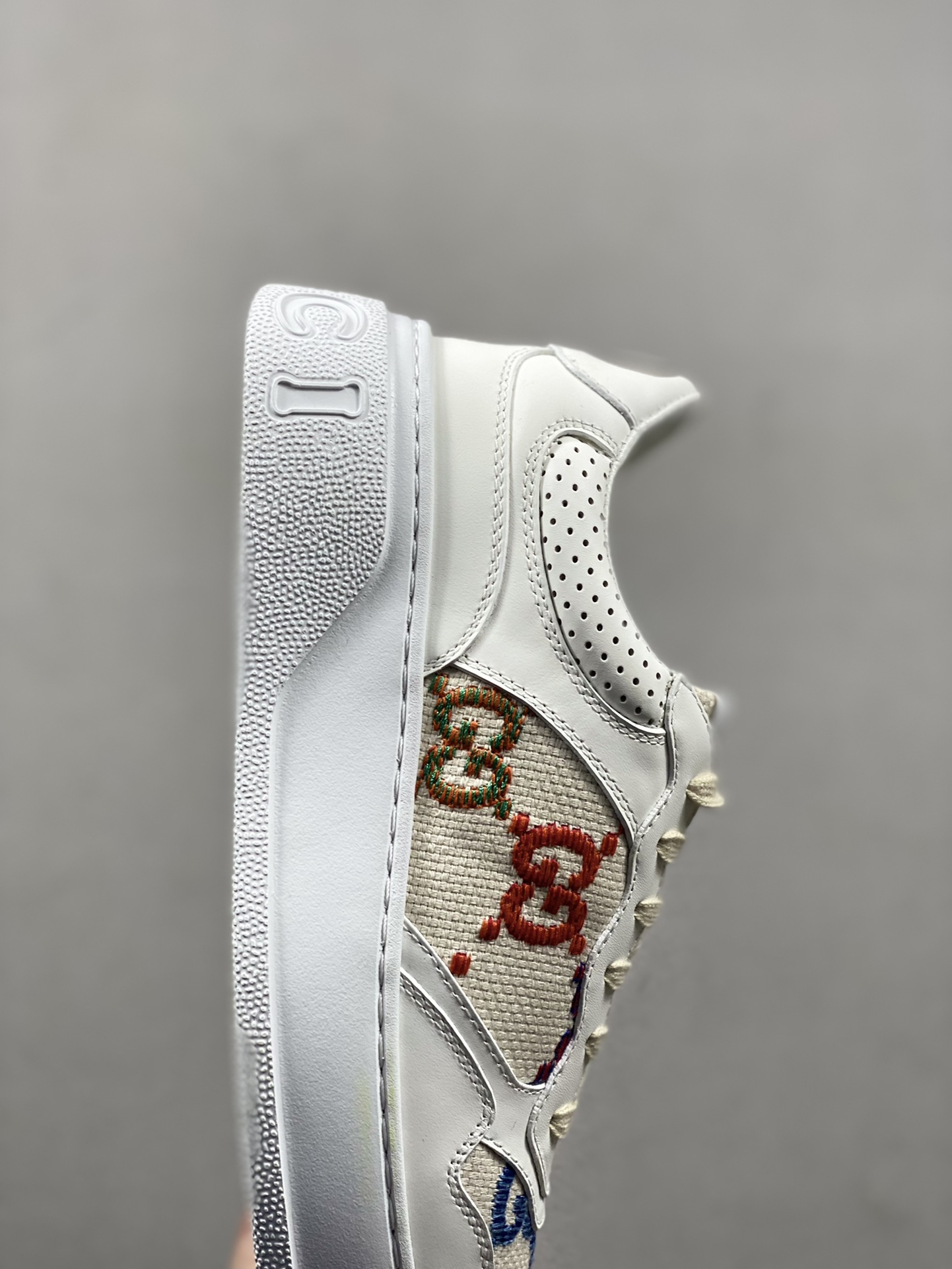 380  天花板 纯原级别 海外高奢 Gucci Screener GG High-Top Sneaker运动休闲鞋