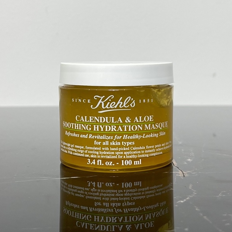 ¡30! Mascarilla de caléndula de Kiehl's 100ml 🔜 Mascarilla de gel calmante e hidratante de caléndula de Kiehl's, 💦 co…