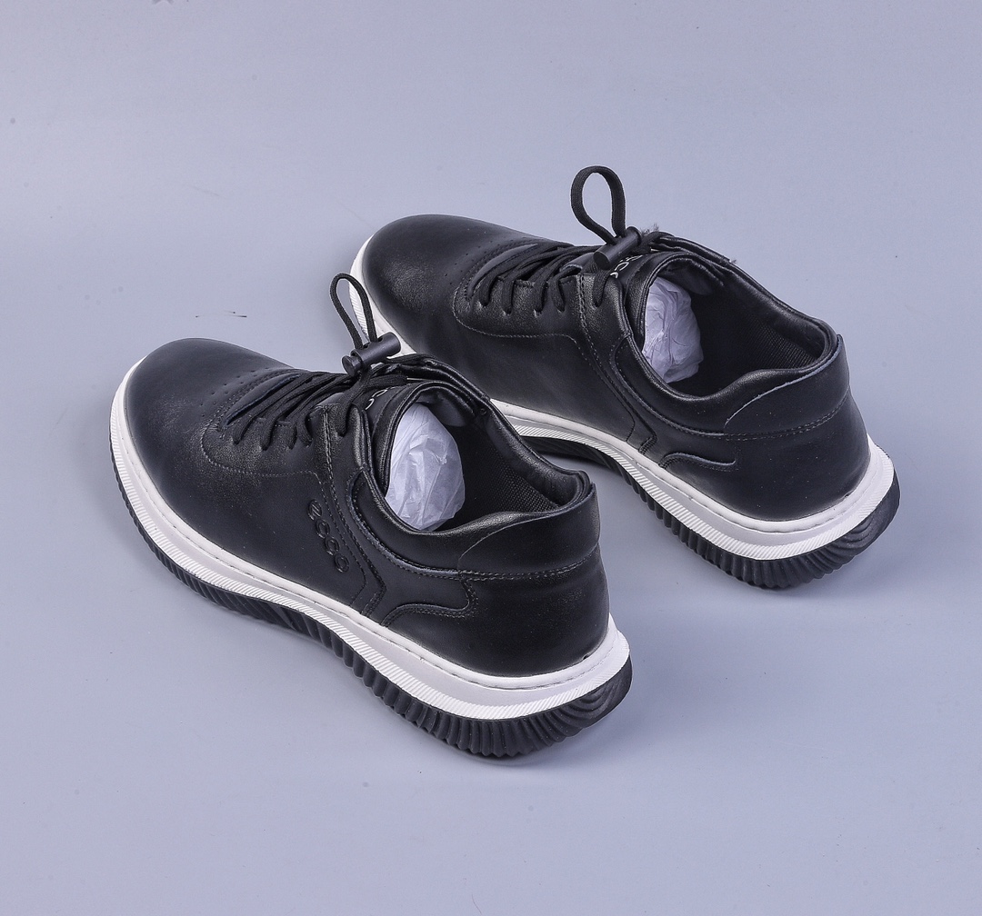 ECCO Danish light luxury brand early spring new star Huang Jingyu's same style casual shoes