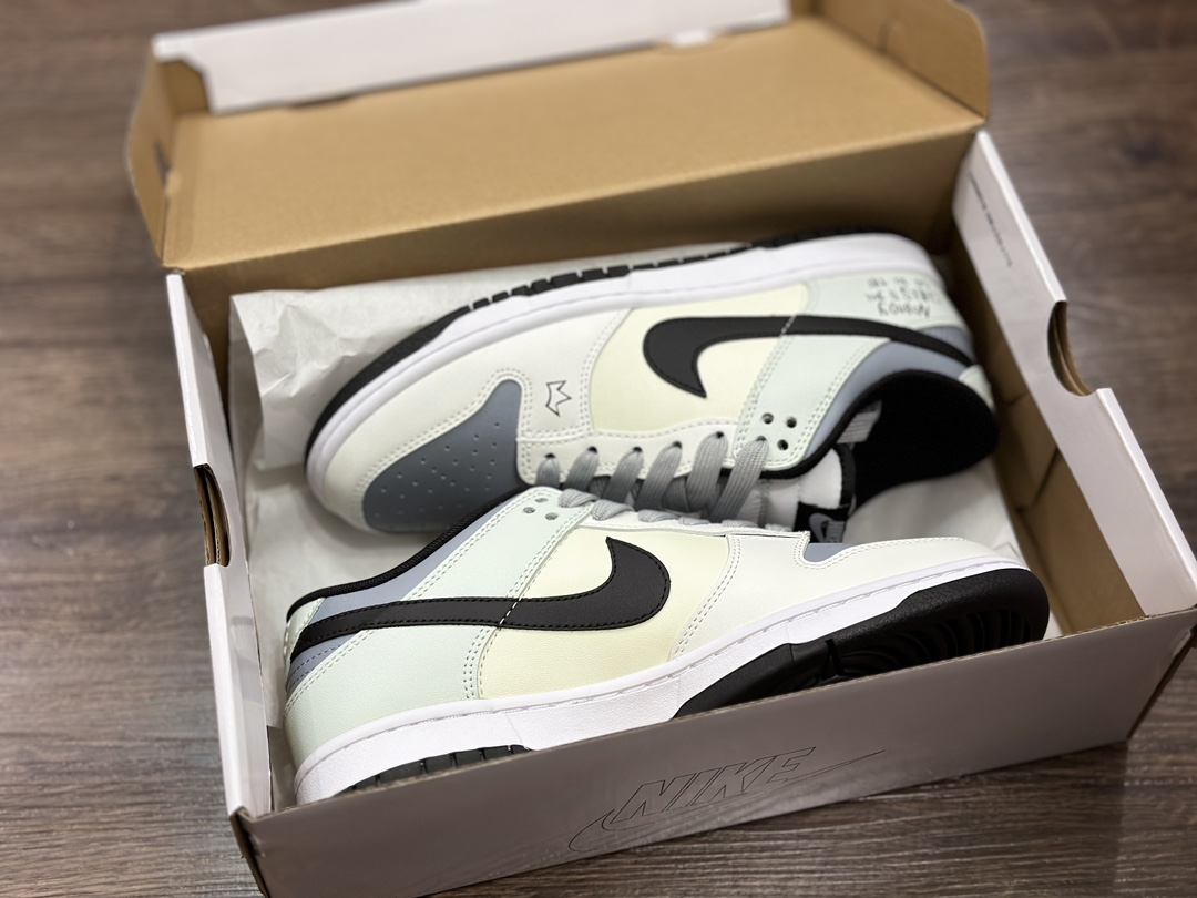 NIKE dunk SB Low 定制皇冠  DD3696-255