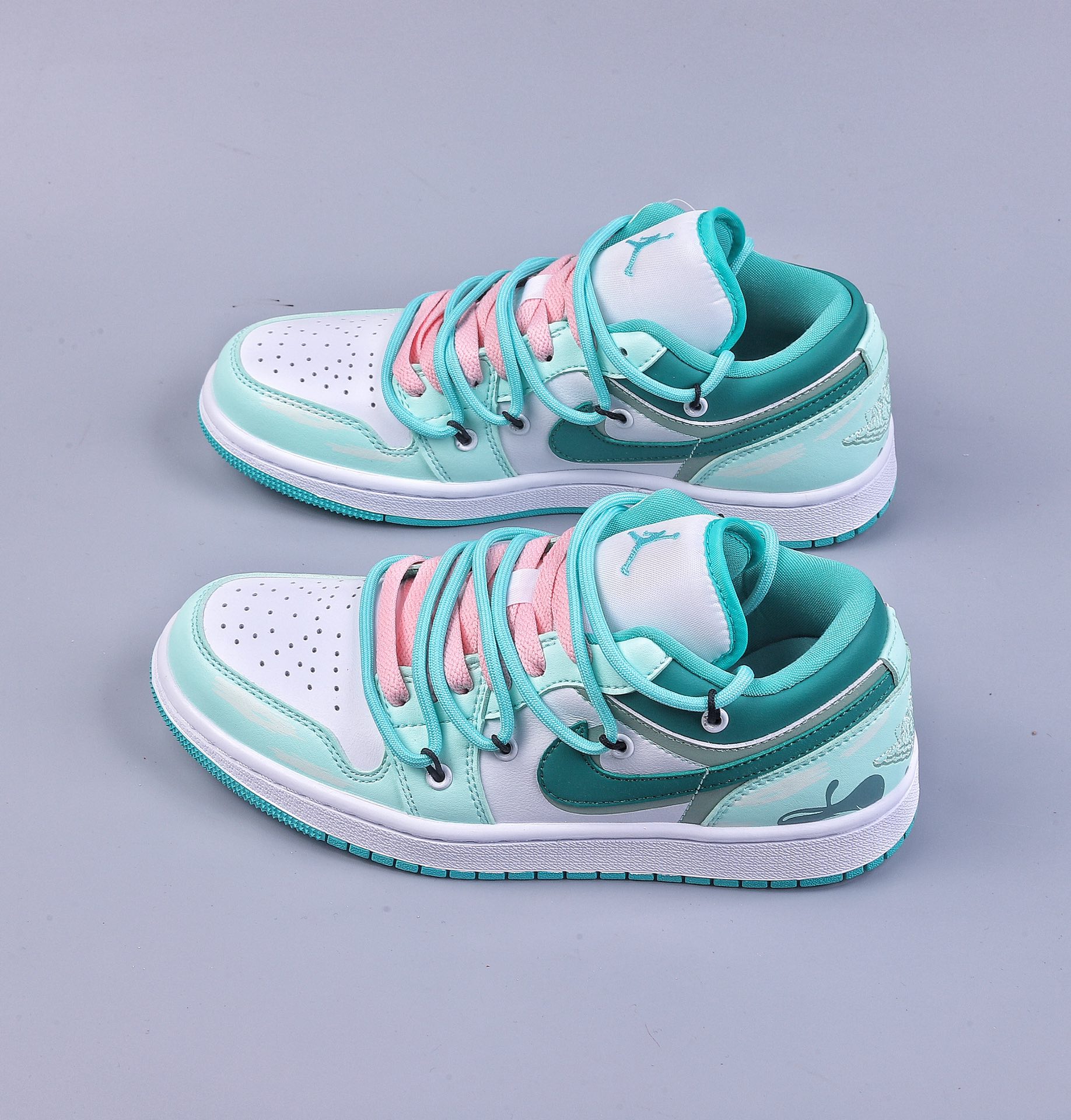 220 Air Jordan AJ1 Low 白绿城堡限定 DC0774-132
